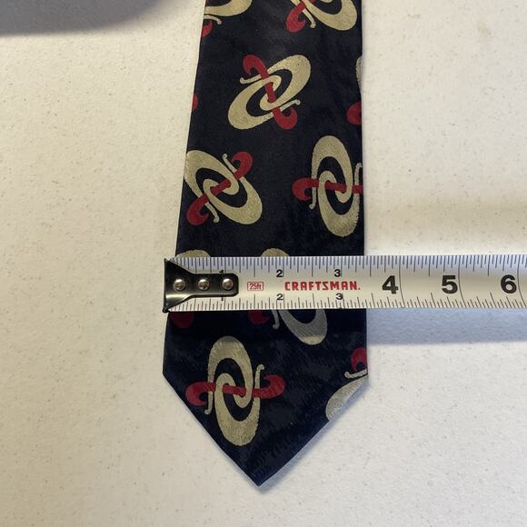 Giorgio Armani Cravatte Silk Tie – Red/gold Pattern – Made in Italy - - Picture 10 of 10